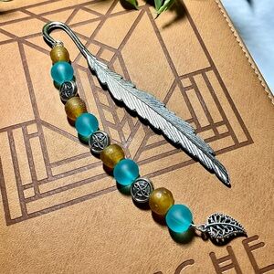 🍃Lovely Artisan Bookmark Made of Ghana Recycled Glass🍃
